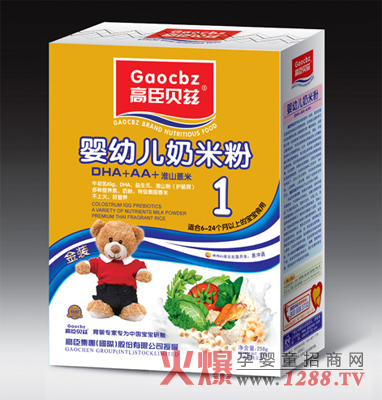 高臣貝茲多維果蔬營養(yǎng)米粉1段