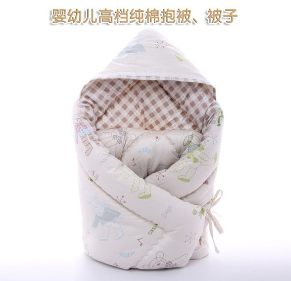 堡嬰寶格子yinge抱被