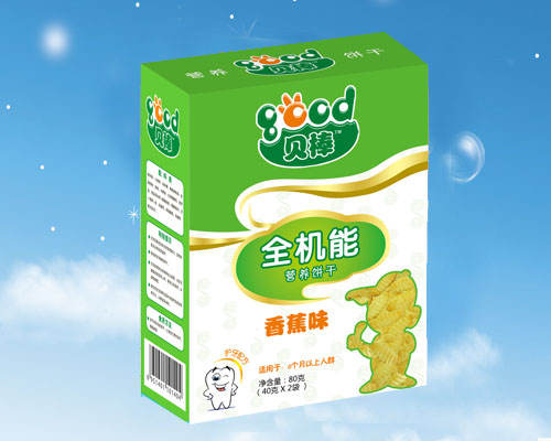 貝棒80克香蕉味全機能餅干