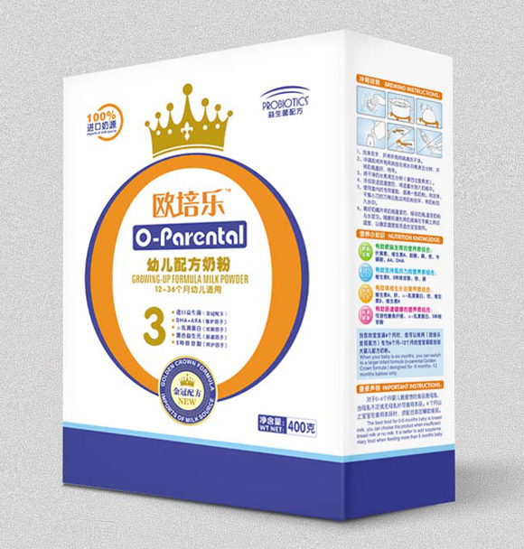 歐培樂幼兒配方奶粉