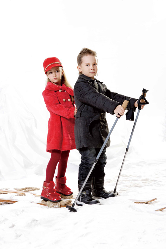 鉛筆俱樂部時尚風衣系童裝