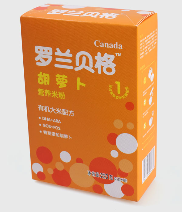 羅蘭貝格盒裝胡蘿卜有機大米配方米粉