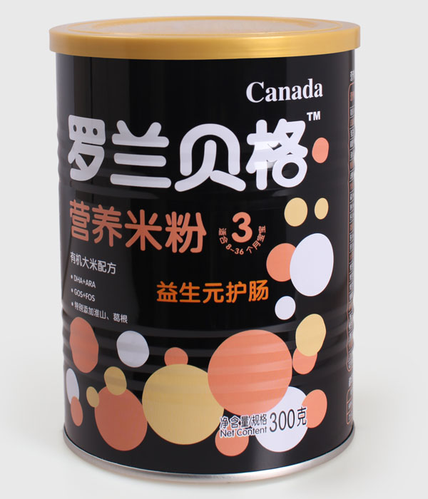 羅蘭貝格聽裝益生元護(hù)腸營養(yǎng)米粉