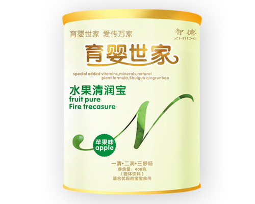 育嬰世家蘋果味水果清潤(rùn)寶