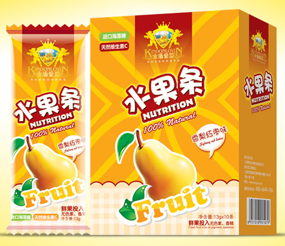 金盾愛(ài)嬰雪梨紅棗水果條