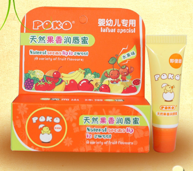 POKO牌天然果香潤(rùn)唇蜜