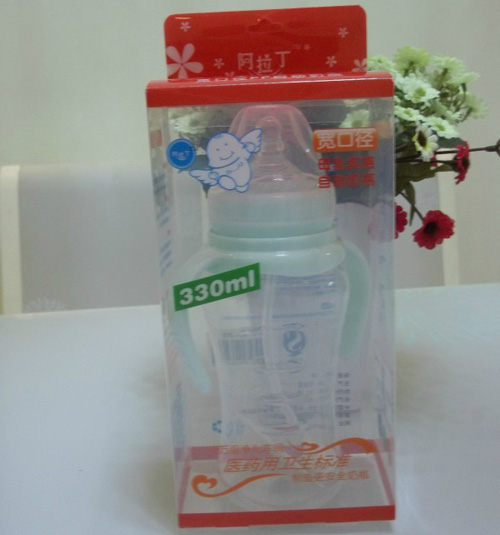 阿拉丁寬口徑自動奶瓶330ml