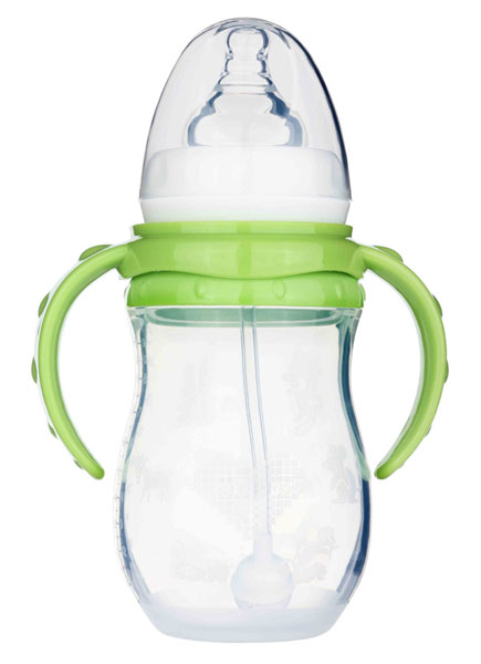 淘寶樂熊貓硅膠奶瓶300ml