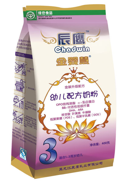 金嬰慧金裝幼兒配方奶粉3段袋裝