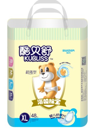 酷貝舒海吸棉寶紙尿片XL加大碼