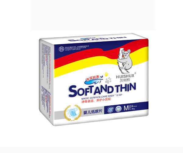 灰樹(shù)熊立體M24尿片