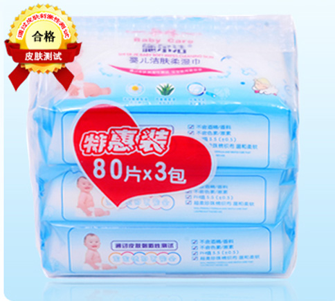 施爾潔嬰兒潔膚柔濕巾特惠裝