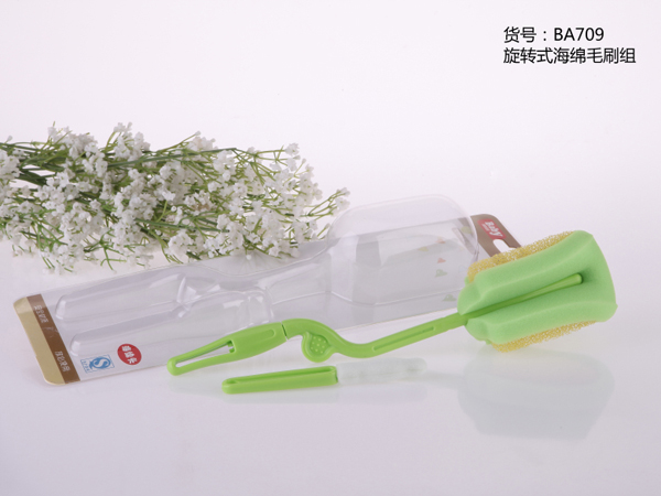 愛茵寶寶旋轉(zhuǎn)式海綿毛刷組