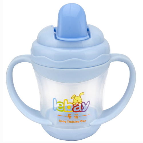 樂(lè)蓓嬰幼兒學(xué)飲杯6916藍(lán)色