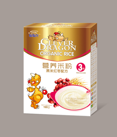 聰聰龍黑米紅棗配方米粉
