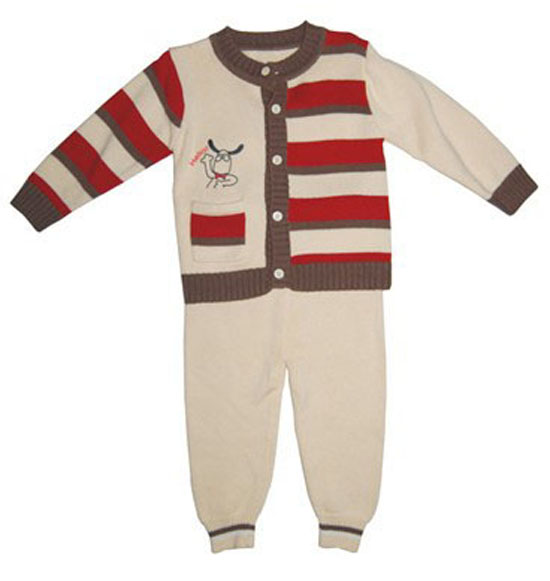 嬰比迪卡通牛開(kāi)胸套