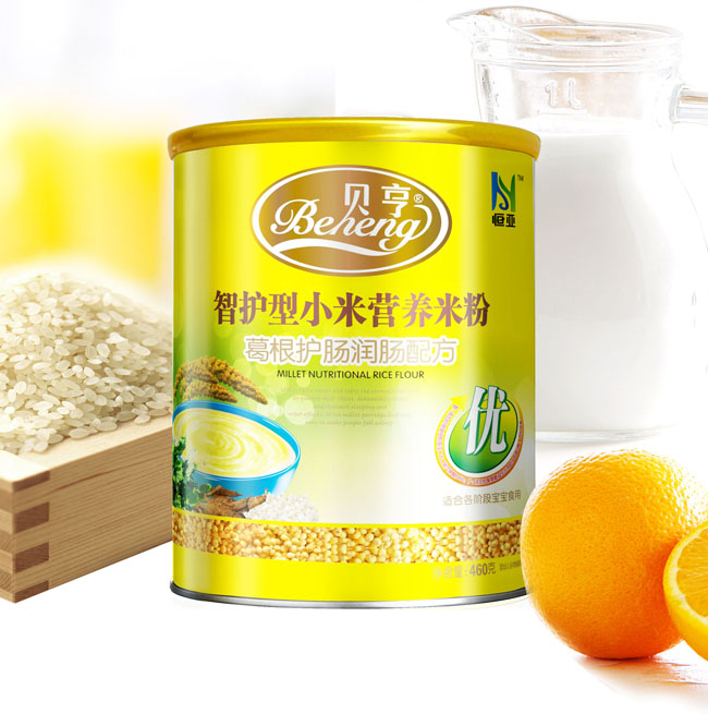 貝亨0段葛根護(hù)腸潤(rùn)腸配方小米米粉