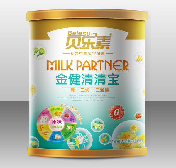 貝樂(lè)素原味金健清清寶