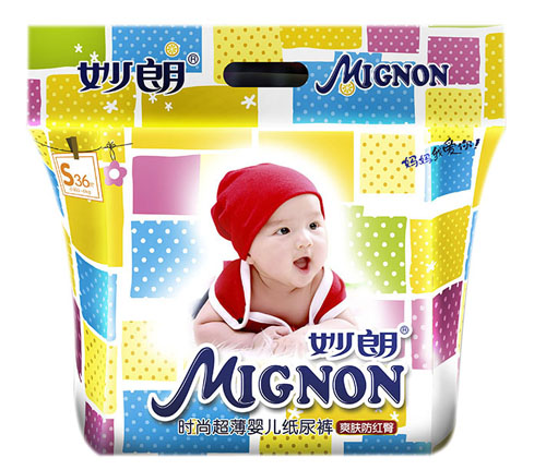妙朗時尚超薄嬰兒紙尿褲S36片