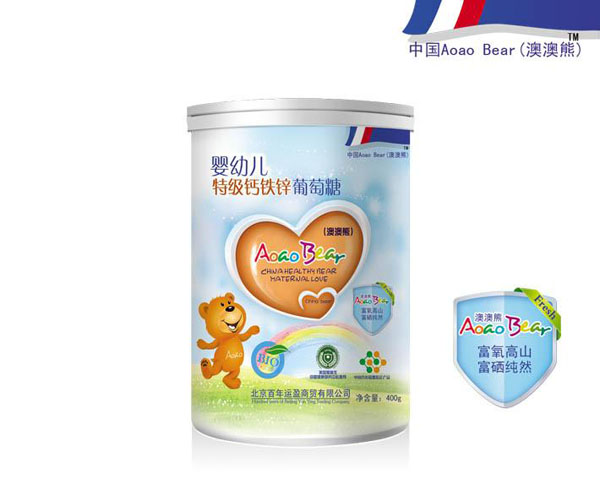 澳澳熊嬰幼兒特級鈣鐵鋅葡萄糖