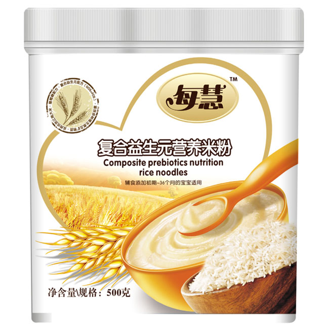 每慧復合益生元營養(yǎng)米粉500