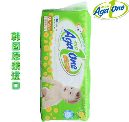 愛(ài)寶嬰兒紙尿褲XL38片