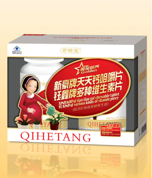 奇鶴堂新豪牌天天鈣孕婦咀嚼片