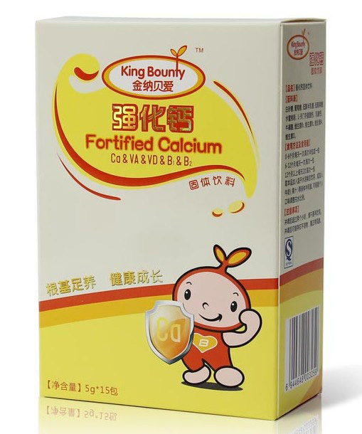 金納貝愛(ài)強(qiáng)化鈣固體飲料