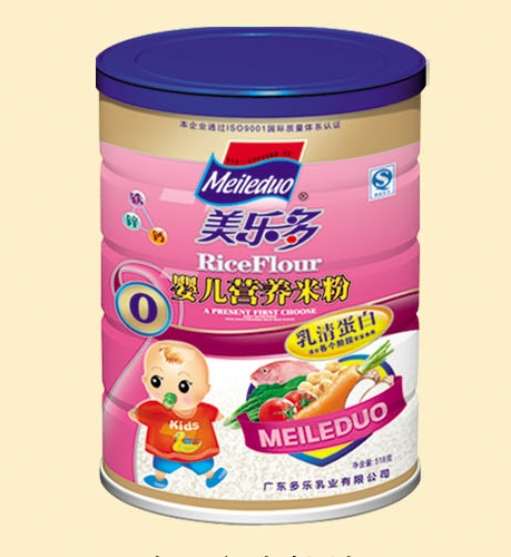 美多樂乳清蛋白嬰兒營養(yǎng)米粉0段