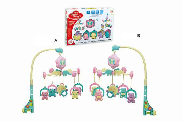 小熊旋轉音樂床鈴