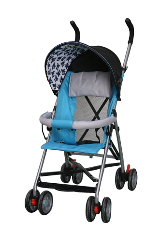 凱貝兒簡易型藍(lán)色底座嬰兒車