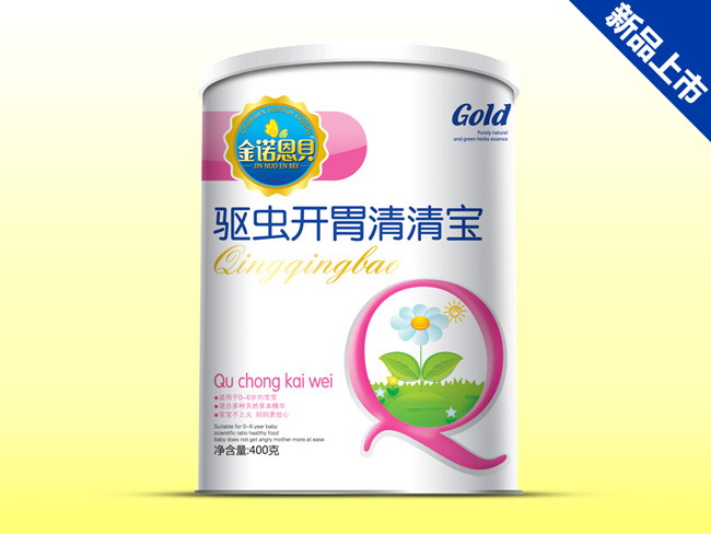 金諾恩貝紙聽驅(qū)蟲開胃清清寶