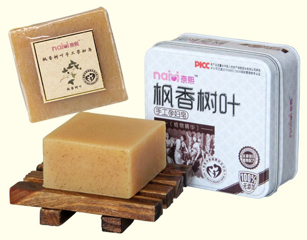 奈熙楓香樹葉手工孕婦皂