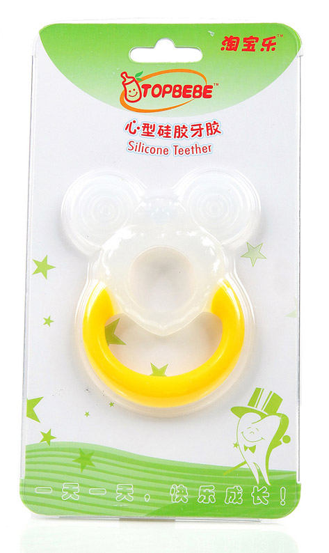 淘寶樂心型全硅膠牙膠