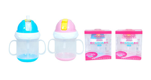 愛(ài)兒得樂(lè)180ml嬰兒JR580新款自動(dòng)飲杯