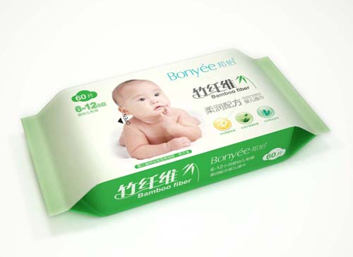 邦怡竹纖維柔潤嬰兒濕巾