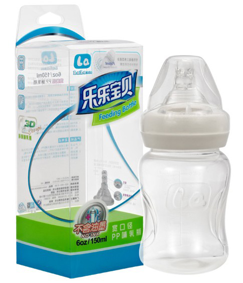 樂樂寶貝新款奶瓶150ml