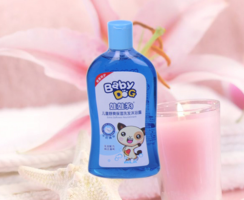 娃娃狗兒童舒爽保濕洗發(fā)沐浴露