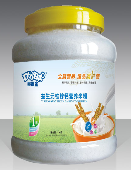 嘟嘟寶益生元鐵鋅鈣營(yíng)養(yǎng)米粉