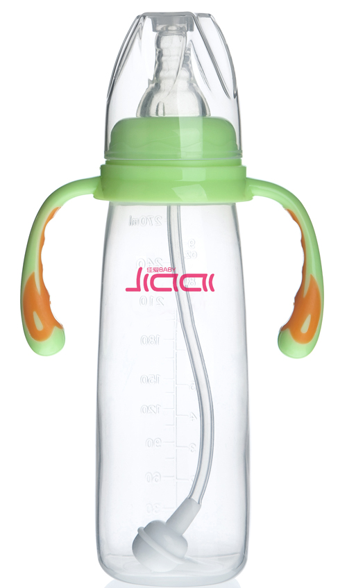 佳愛(ài)易握方形PP奶瓶(標(biāo)準(zhǔn)口徑)240ml