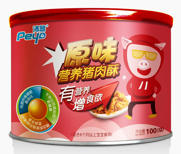 沛悠原味營(yíng)養(yǎng)豬肉酥