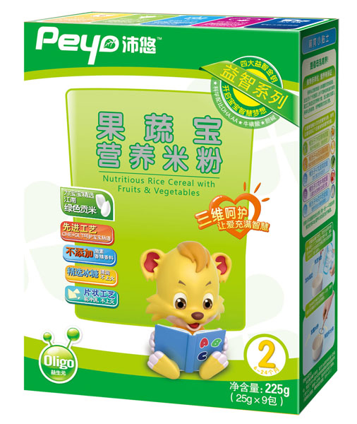 沛悠果蔬寶益智米粉