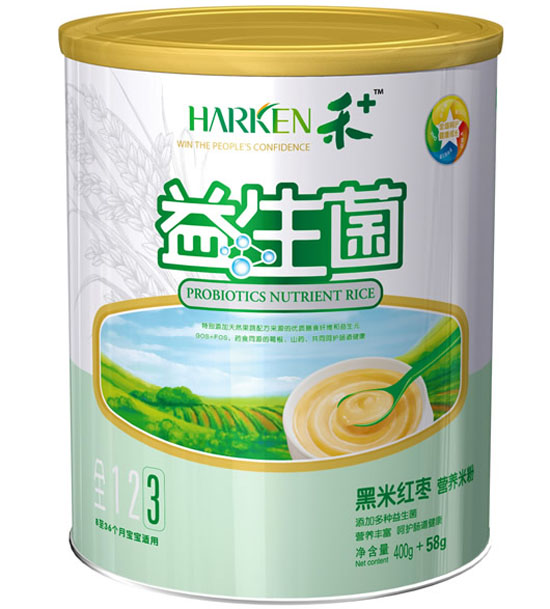 禾+益生菌黑米紅棗營養(yǎng)米粉