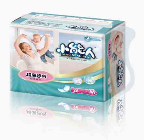 小熊人商超渠道尿片系列M號(hào)