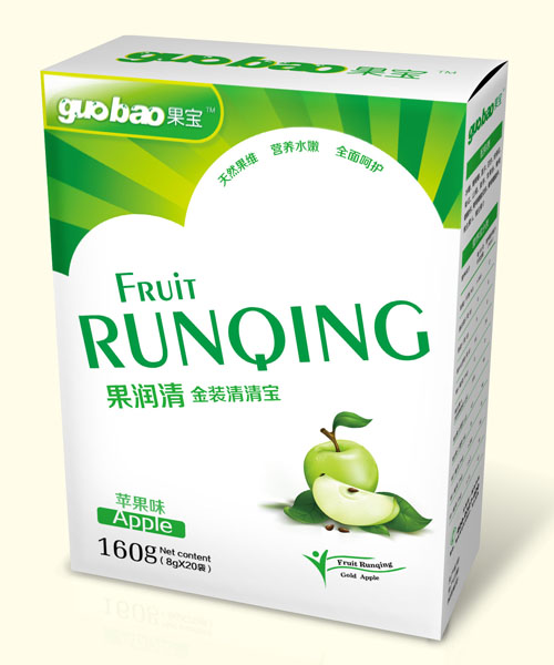 果寶果潤(rùn)清金裝清清寶蘋果味