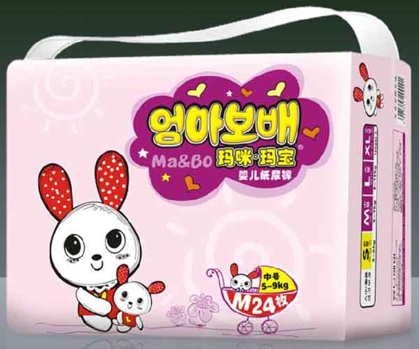 瑪咪&瑪寶嬰兒紙尿褲M24