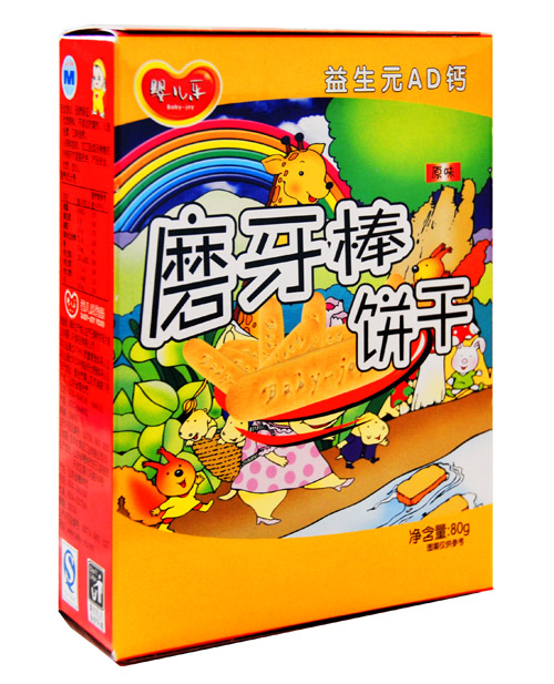 嬰兒樂(lè)普通磨牙棒原味80g