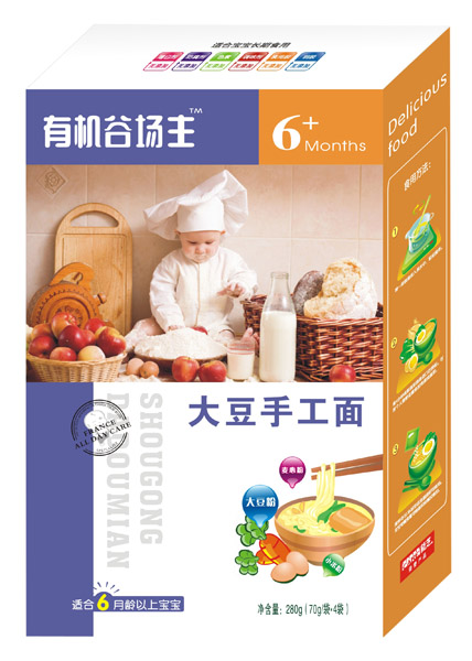 能芝大豆手工面