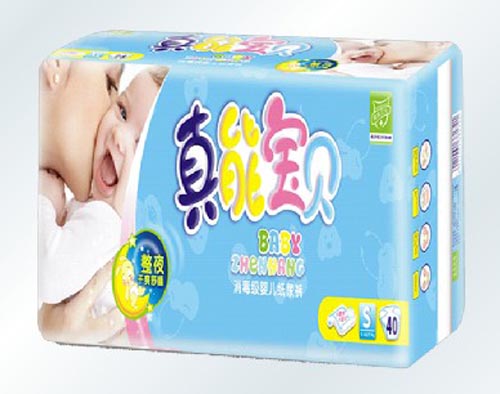 真能寶貝消毒級嬰兒紙尿褲S碼40片