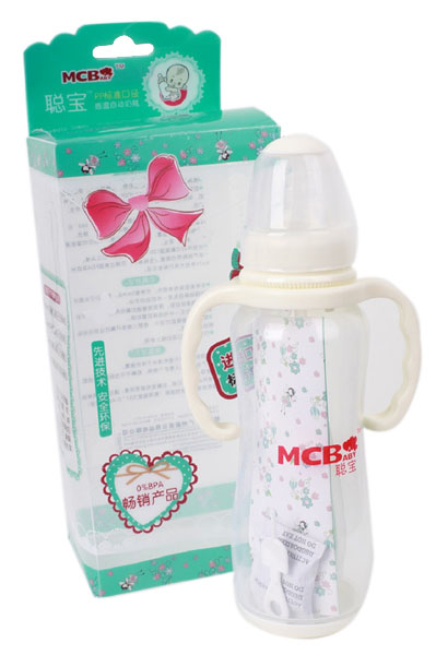 聰寶270MlPP標準口徑感溫自動奶瓶